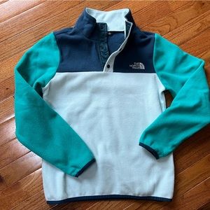 Girls 10-12 The North Face Fleece Half Snap